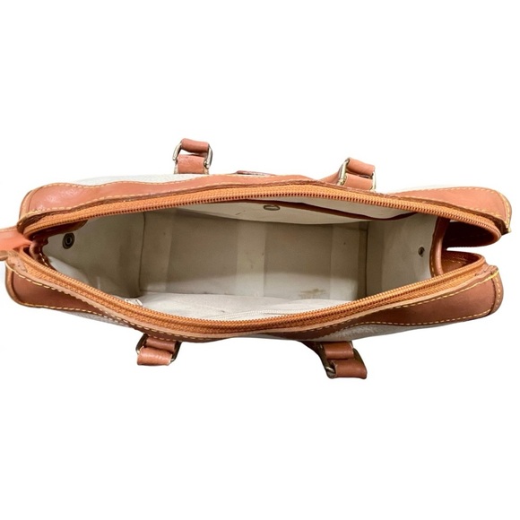 👜 Dooney & Bourke All Weather Leather Satchel – Vintage - Picture 8 of 16